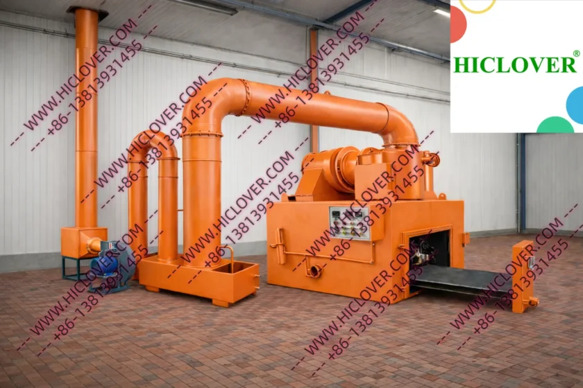 Pet Cremation Incinerator System (30–50 kg/h) HICLOVER TS50PET
